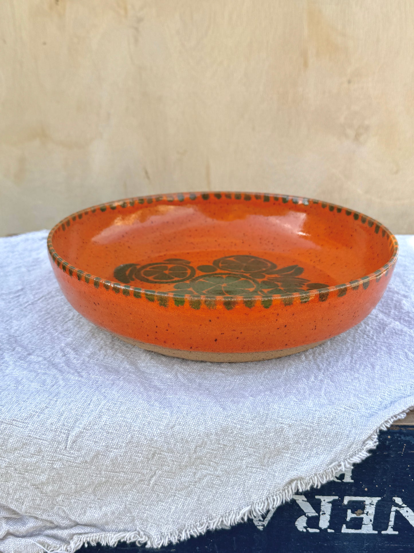 Orange citrus fruit bowl