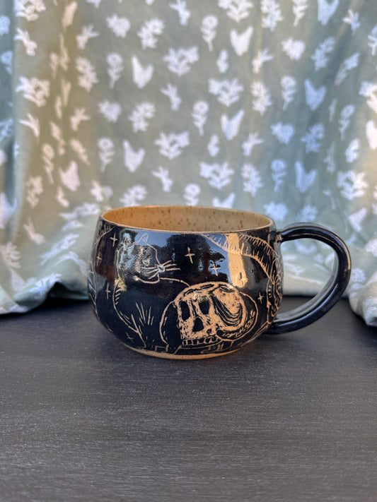 Black Cat Mug