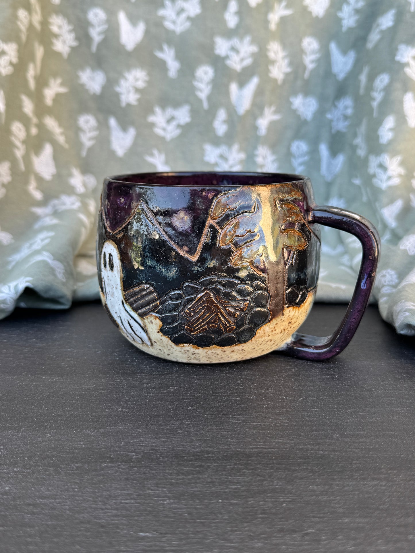 Ghost Went Camping Mug
